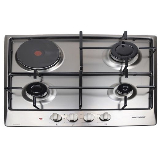 Von H6310VERM/VBHS6310X Built in Hob 3 Gas 1 Rapid Plate - Stainless steel