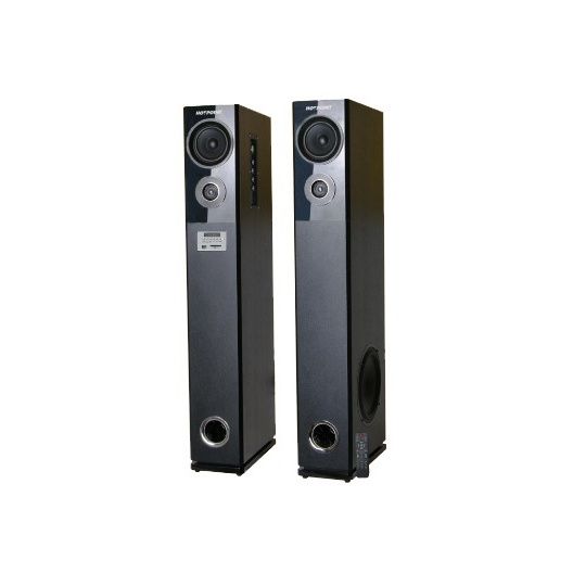 Von HA24020BT/VEA2402ET 2.0 Active Speakers, Tall boy Subwoofer, Bluetooth - 240W