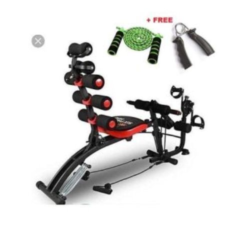 Six Pack Care ABS Fitness Machine +Pedals+skipping rope+handgrip