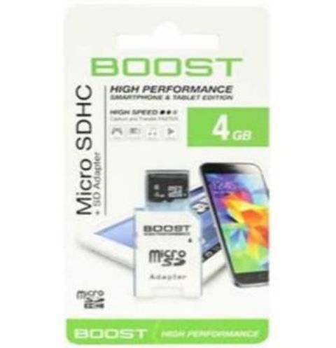 Boost MicroSD 4GB