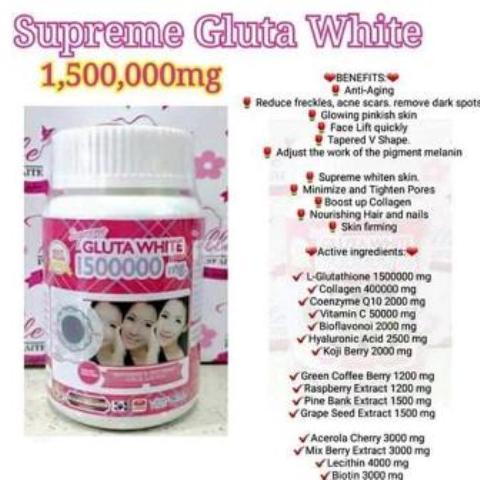 PRIME GLUTATHIONE SKIN WHITENING PILLS