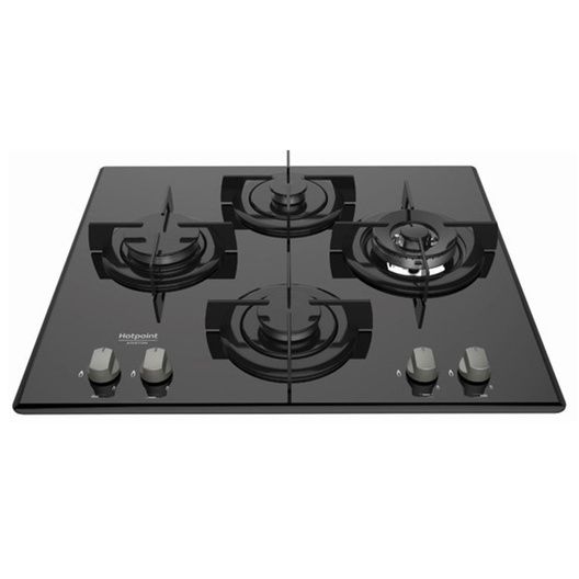 Ariston DD 642 A Built In Hob, 4 Gas, 60CM - Black