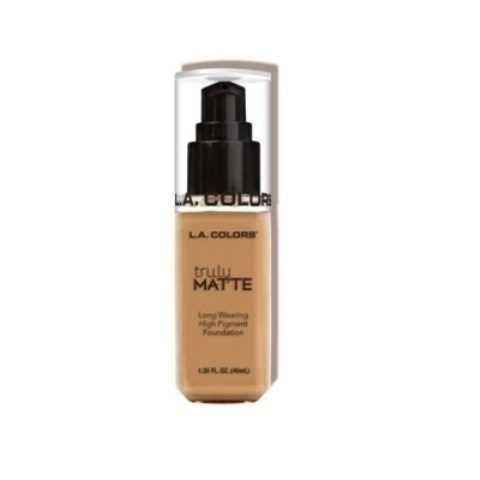 La Colors Truly Matte Liquid Foundation Warm Honey CLM358