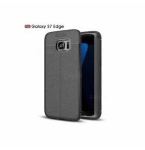 Auto Focus Back Case For Samsung S7 Edge – Black