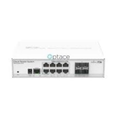 MikroTik (CRS112-8G-4S-IN) 8x Gigabit Ethernet Smart Switch with 4x SFP Cages