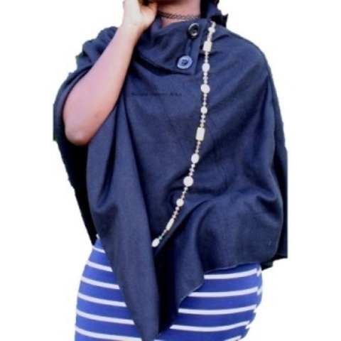 Poncho Super Soft Cotton