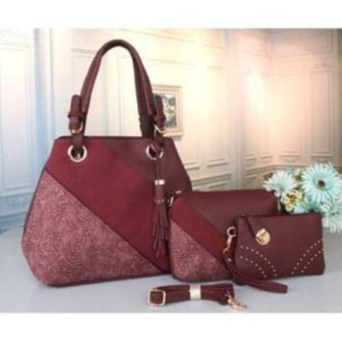 Fashion Fashionable Lady Handbags 3in1 Set