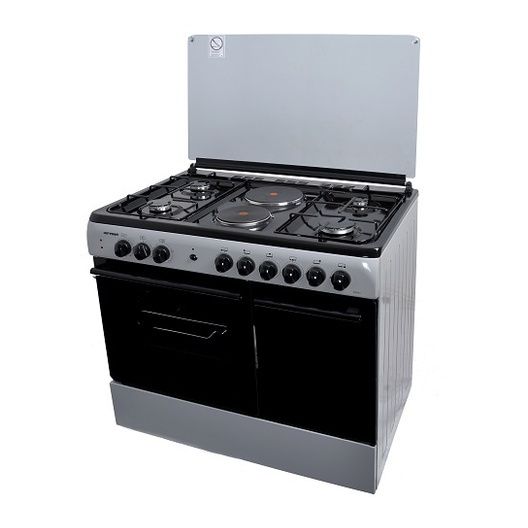 Von 8422SLV/VAC9S042CS 4 Gas + 2 Electric Cooker - Silver