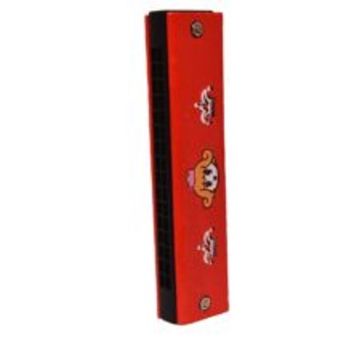 Children Cartoon Wooden Harmonica