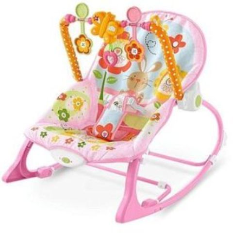Baby Rocker With Calming Melody, Vibrations And Toys