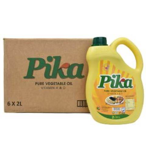 Pika Cooking Oil 2 Ltrs x 6pcs
