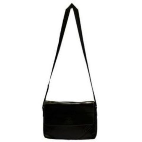 Leather Messenger /Laptop/Design may vary-Black