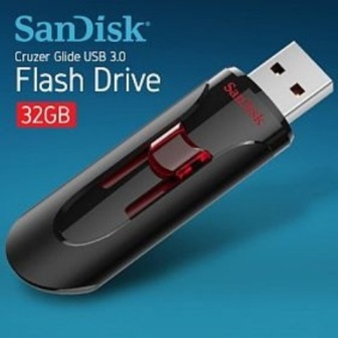 32gb usb sandisk glide 3,0