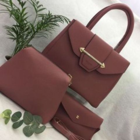 Fashion Fashionable Lady Handbags 3in1 Set