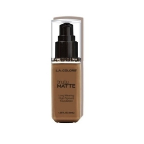 La Colors Truly Matte Liquid Foundation Cappucino CLM363