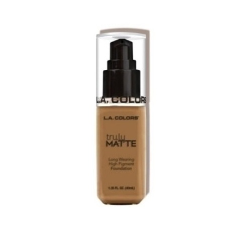 La Colors Truly Matte Liquid Foundation Warm Caramel CLM362