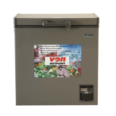 Von VAFC-19DUS Showcase Freezer - Grey