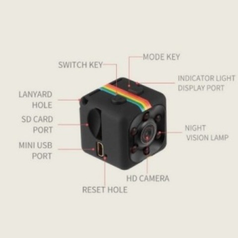 SQ11 Mini Camera HD 1080P