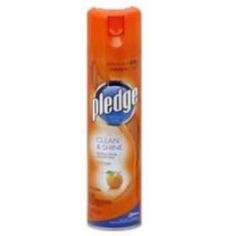 Pledge Cleans, Shines & Protects Furniture Polish Orange