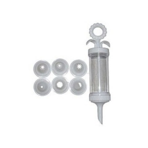 Cake Decorating Tool Set with 6 Nozzles