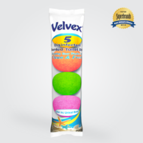 Velvex  Disinfectant Colored Moth Balls - 5Balls
