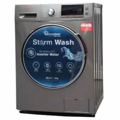 RAMTONS Front Load Fully Automatic 10KG Washer 1400RPM + Free Persil Gel- RW/147