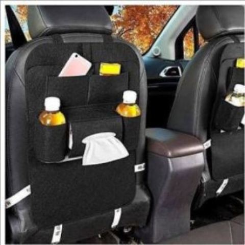 Car back seat organizer
