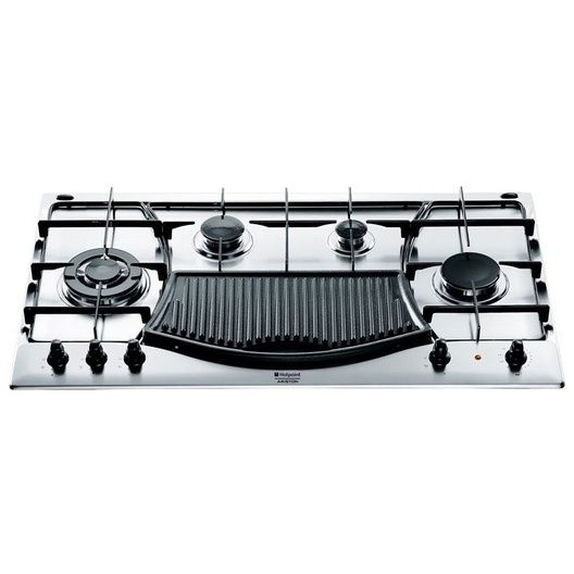 Ariston PH 941 MSTB GH Built In 4 Gas + Griddle Hob