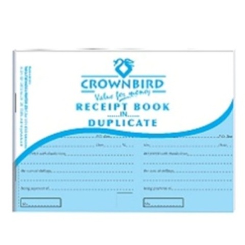 Crownbird Receipt Book Without Number
