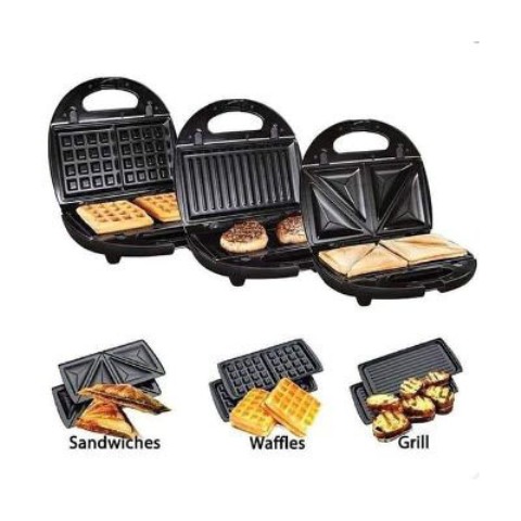 3in1 Sandwich, Grill& Waffle maker