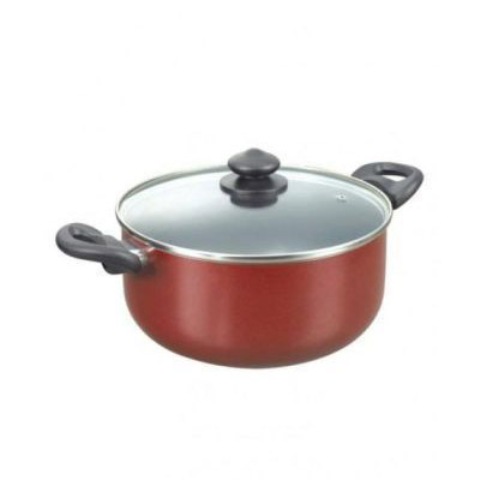 Ramtons Maroon 22cm Non-Stick Casserole 2h Ramtons Master Chef-Rt/105