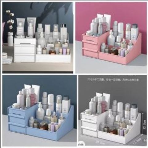 Cosmetic rack organiser