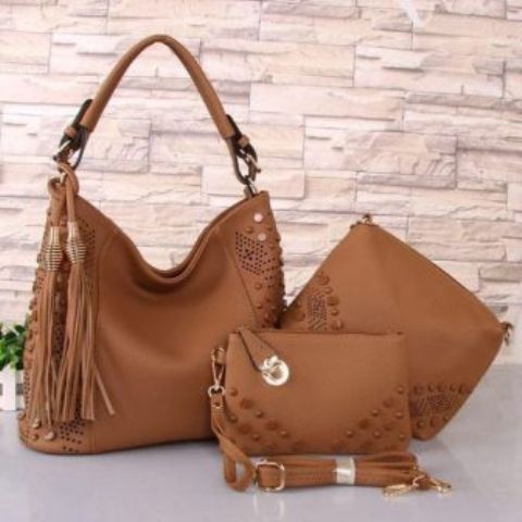 Generic Fashionable Lady Handbags 3in1 Set