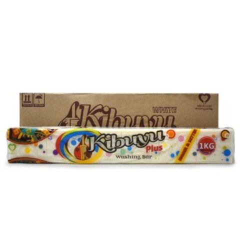 Kibuyu Laundry Soap White 1 kg x 10 bars