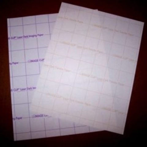 Dark Heat Transfer Papers, 20 Pcs