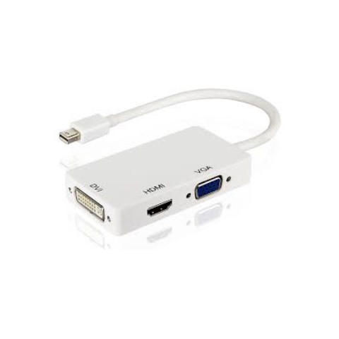 Mini Display Port/ Thunderbolt to Hdmi, VGA and Dvi