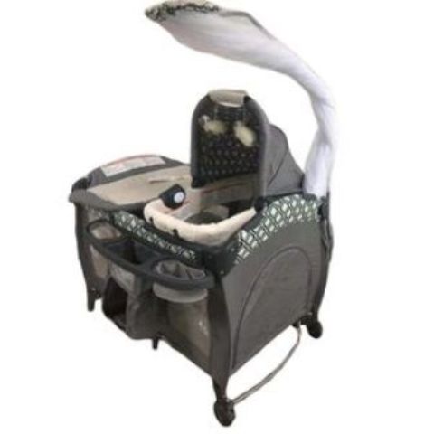 4 In 1, Babycot, Playpen - Grey