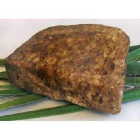 Raw ghana black soap
