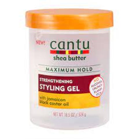 Cantu Castor Oil Styling Gel 524 G