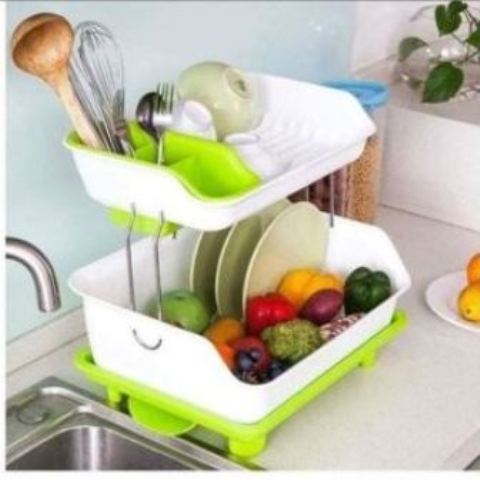 2 tier dish rack