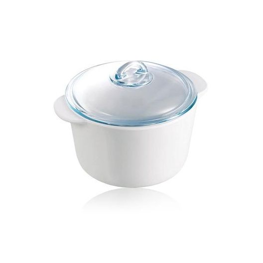 Luminarc L8143 Vitro Round Casserole with Lid - 3L