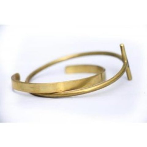 Brass bracelet