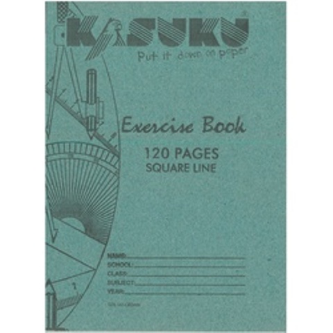 Kasuku Exercise Book 120 Pages Square Ruled MG