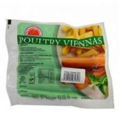 Farmers Choice Poultry Viennas 250g