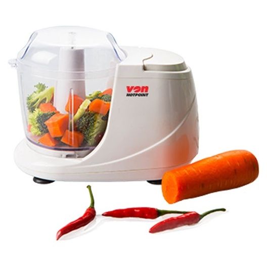 Von VSCC02BNW Food Chopper, 160W - White
