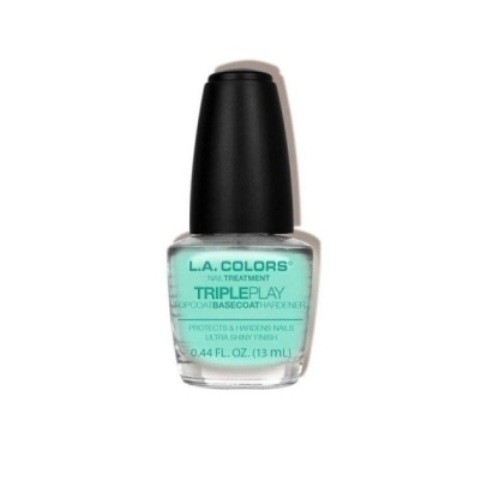 La Colors Nail Treatment Triple Play-Base Coat, Top Coat & Nail Hardener CBNT538