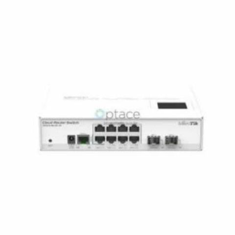 MikroTik (CRS210-8G-2S+IN) 8x Gigabit Smart Switch with 2x SFP+ Cages