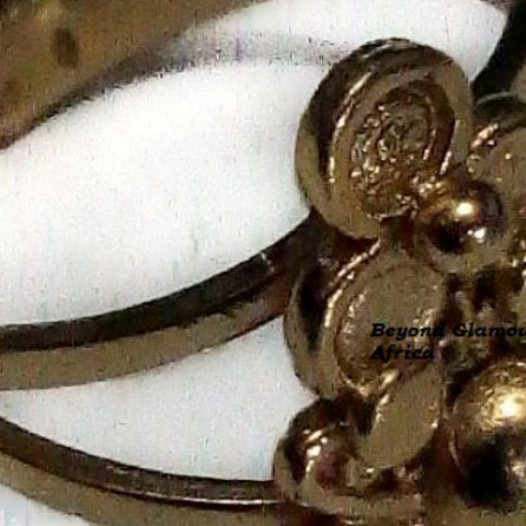 Ladies Fancy Gold Plated  Ring