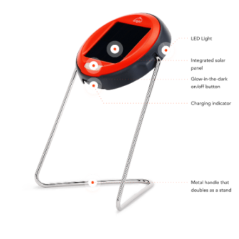 Dlight S3 USA Solar Powered Rechargeable LED Light