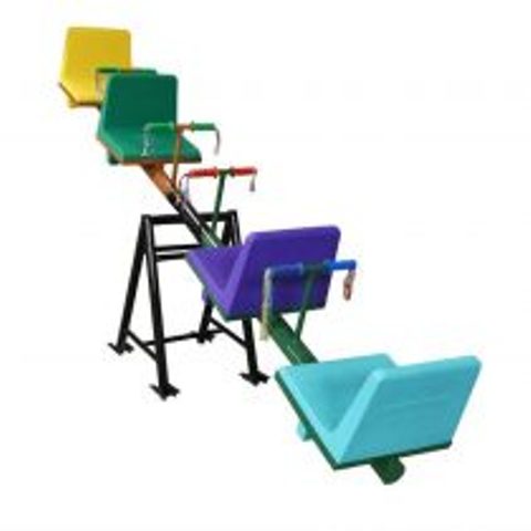 Kids Metal 4 Seater Seesaw